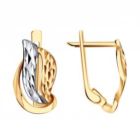 Золотые серьги МАГНАТ МА 01195 МА 01195 фото